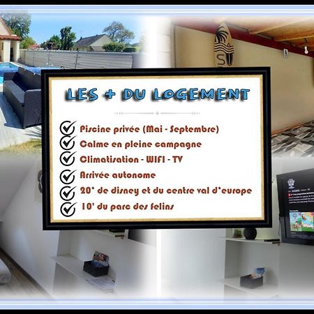 15Min De Disney, Dependance Et Piscine Privee A La Campagne Crevecoeur-en Brie Extérieur photo